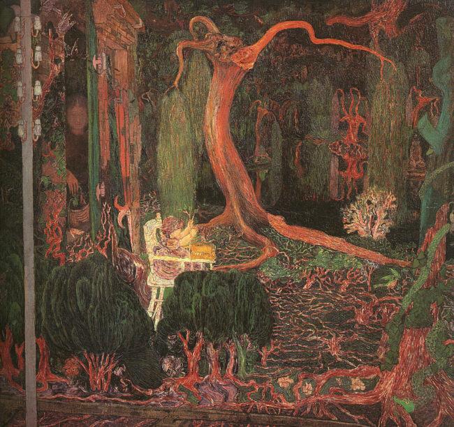  Jan Toorop Desire and Gratification(The Appeasing) Germany oil painting art